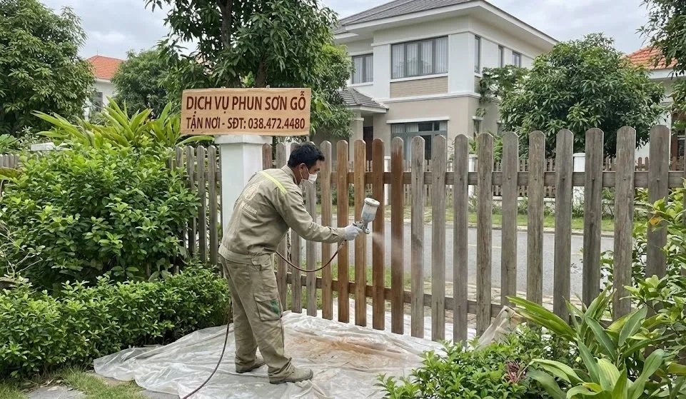Thiết bị phun sơn chuyên nghiệp