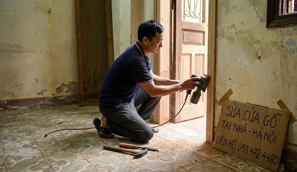 Các lỗi cửa gỗ thường gặp và cách khắc phục