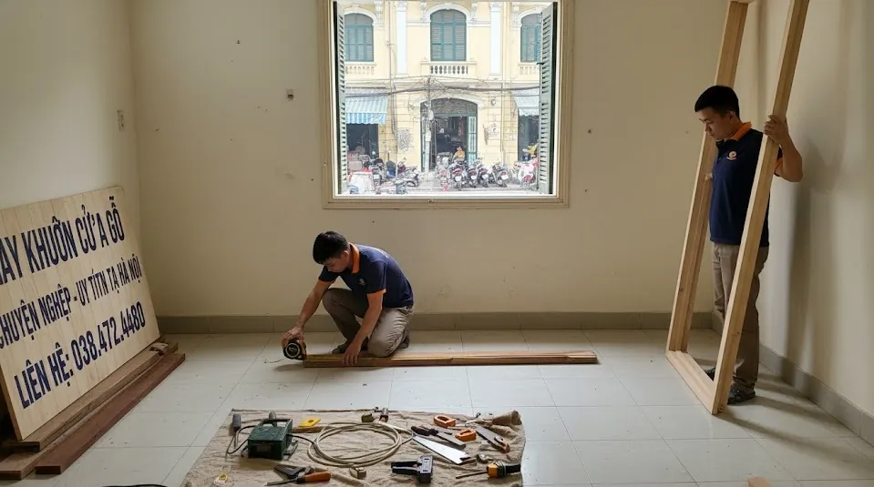 Các dấu hiệu khuôn cửa gỗ cần thay: mối mọt, nứt vỡ, cong vênh